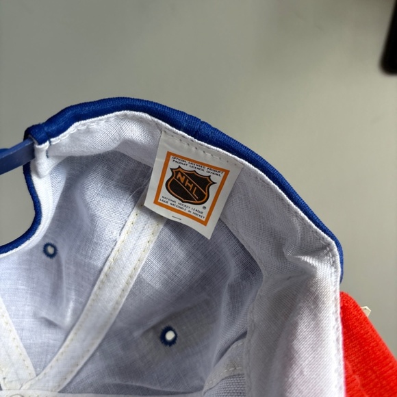 RARE NWT NEW YORK ISLANDERS NHL vintage ted fletcher snapback trucker hat hockey - Picture 8 of 9